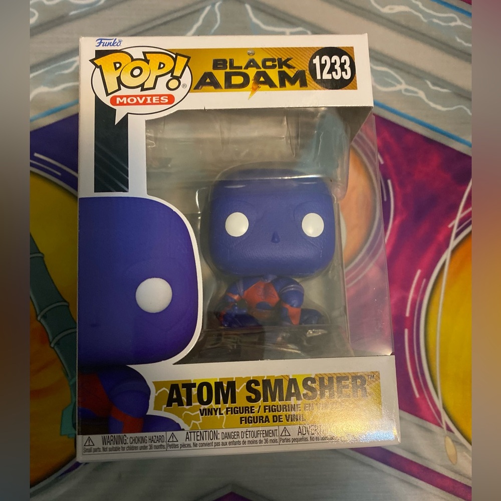 Black Adam Atom Smasher Funko Pop!